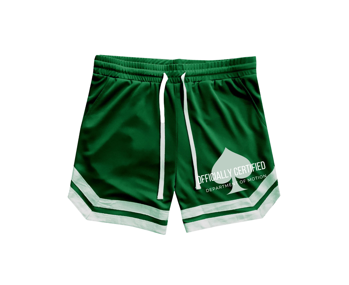 Officially Certified Green Shorts