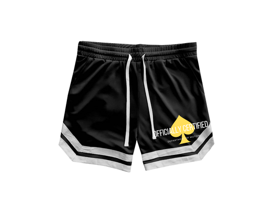 Officially Certified Black Shorts