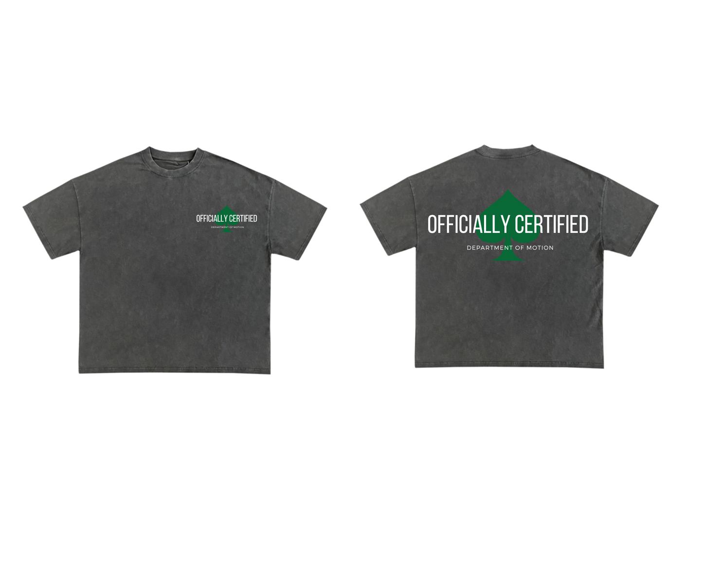 Officially Certified Grey T-Shirt